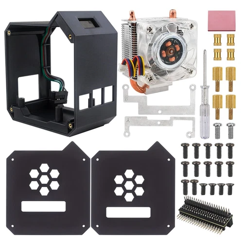 Per  5 Kit   Torre In ABS Tubo In Rame Ventola Torre di Ghiaccio PW3104