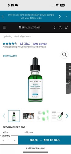 SkinCeuticals Phyto Corrective Gel 30mL - Picture 5 of 7