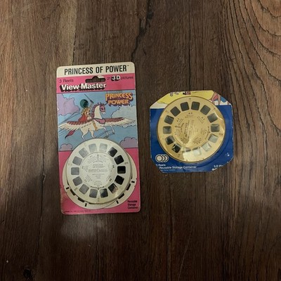 Rare She-Ra Princess of Power View-master 3 Reels Pack Mattel & Snow White