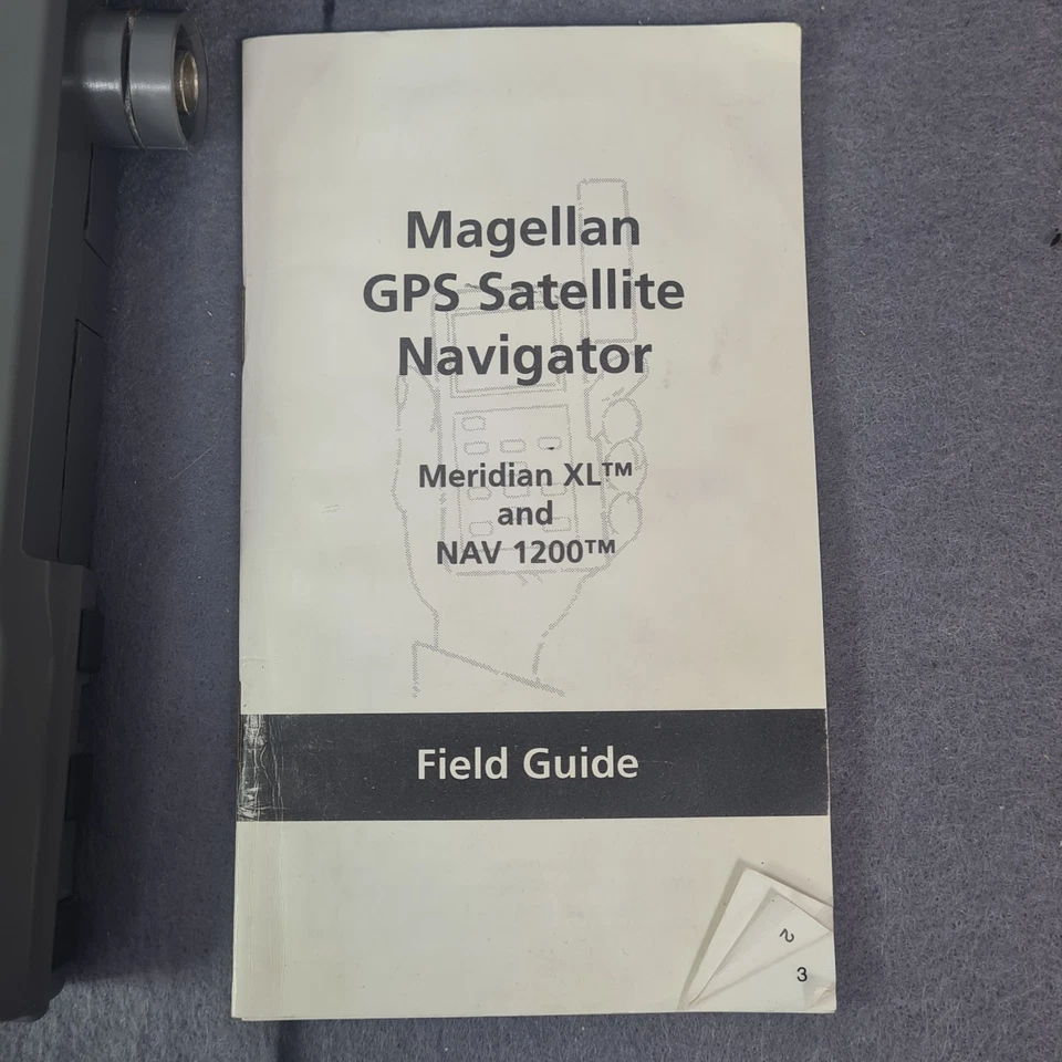 Vintage Magellan Meridian XL Satellite Navigation Unit Handheld, Parts Or Repair - Image 3 of 4