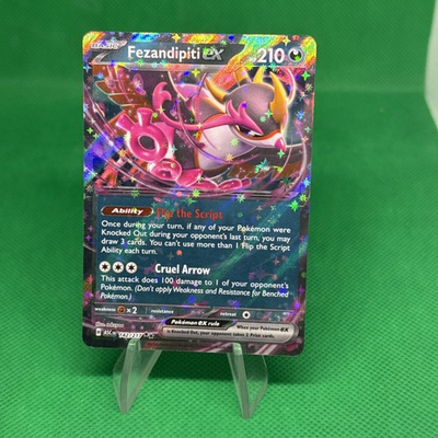 #ad Pokemon TCG Ascended Heroes ASC EN Fezandipiti ex 142 217 $3.49
