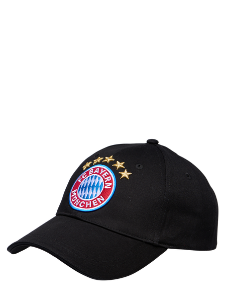 Fc Bayern MüNchen Baseballcap 5 Sterne Logo Schwarz-image