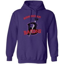 Birmingham Black Barons Hoodie Pullover Classic Negro League Baseball