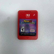 Dragon Ball: Sparking Zero Nintendo Switch, 2024 Cartridge Only