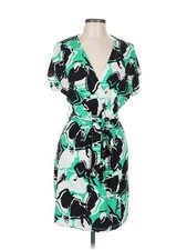 Nine West Women Green Casual Dress L