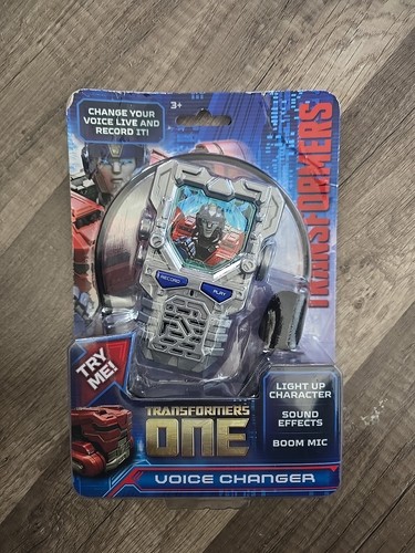 Transformers One Toy Voice Changer Toy NIB ( Brand New )