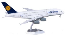 1:200 SQ Wings Lufthansa Airbus A380 ​Passenger Airplane Diecast Plane Model