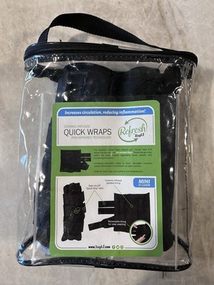 NEW Tough-1 Refresh Ceramic Quick Wraps (Like Back On Track) - Miniature/Mini