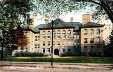 Vintage Melrose High School Postcard, Massachusetts 1909 Germany Print