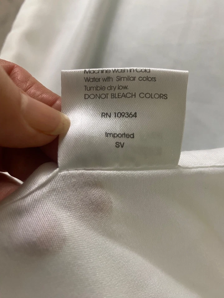 Falda Cama King Royal Creations Blanco Mezcla Algodón Egipcio Moderno Lujo Foto 3 de 4