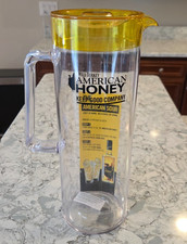 Wild Turkey American Honey Pitcher Bourbon Plastic Man Cave Bar Whiskey Sour