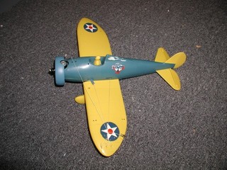 Wen Mac Boeing P 26 línea de control modelo avión