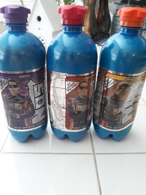 Kyle Busch NOS High Performance Energy Drink 22 0z. all {3} Never opened. 2008