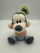 Disney Store Pastel Baby Goofy Ribbed 7  Bean Bag Plush Terry Rib Ribbed Toy