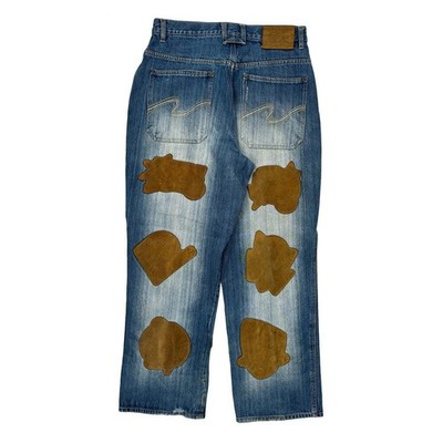 Nba Unk Nba Graphic Jeans - 31W 31L Blue Denim