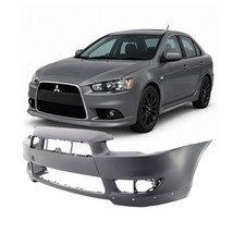 2008-2015 Mitsubishi Lancer 6400b914 Primed Front Bumper Cover Mi1000319