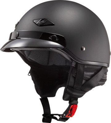 LS2 - Bagger Half Helmet Helmet - Matte Black - S
