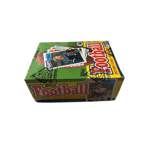1987 Topps Football Wachsbox BBCE neu versiegelt verpackt Cunningham Kelly Walker RC? - Bild 3 von 6