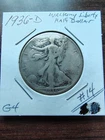 1936-D Walking Liberty Half Dollar - G - Good Shape