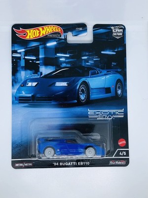 Hot Wheels 2022 - '94 Bugatti EB110 - Exotic 6 inches x 6 x 3 