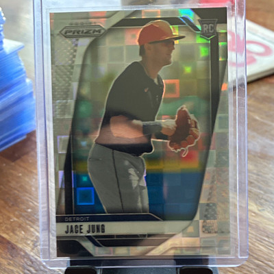 Panini 2025 Prizm Jace Jung RC #240 Detroit Tigers Serial Numbered /199
