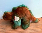 TY Beanie Buddy Steg Dinosaur Stegosaurus Plush Doll Stuffed Animal Vintage NWT