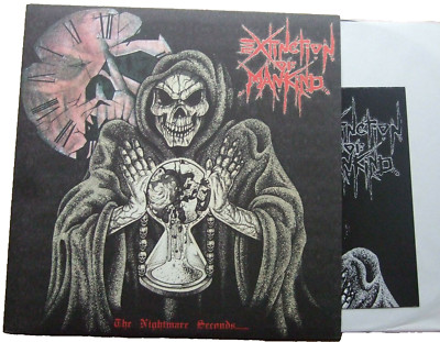 EXTINCTION OF MANKIND The nightmare seconds LP Mint misery doom eow system doom
