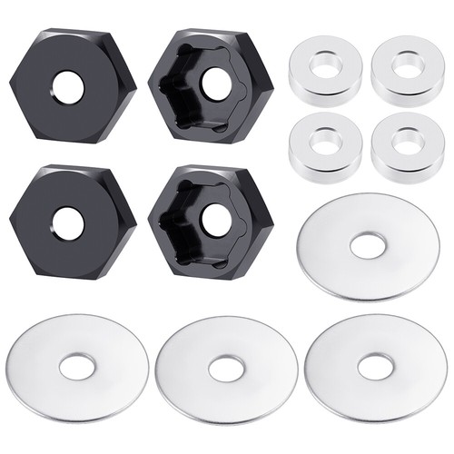FLYXM 4PCS Rc car wheel hex adapter 12mm To 17mm For 1/8 ARRMA TYPHON - Picture 2 of 7