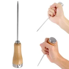 Steel Ice Picks Punch Crusher Icing Breaker Wooden Handle Kitchen |us~