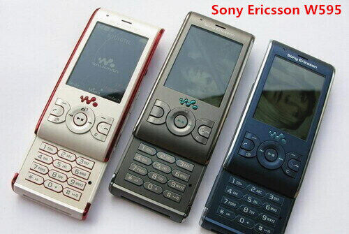 Téléphone Sony Ericsson W595 FM radio Bluetooth 3,15 mégapixels 3G débloqué garantie 1 an - Photo 1 sur 17