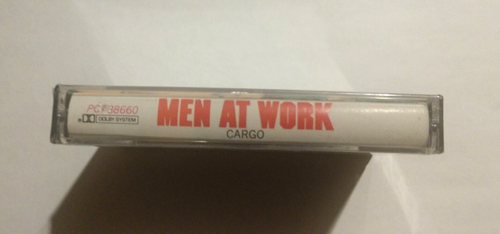 NEW Sealed Men At Work Cargo Columbia PCT 38660 Cassette Tape VTG 1983 1st - Picture 2 of 5