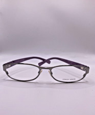 Giorgio Armani GA 484 EAH Silver Metal Optical Eyeglasses Frame 54-16-130