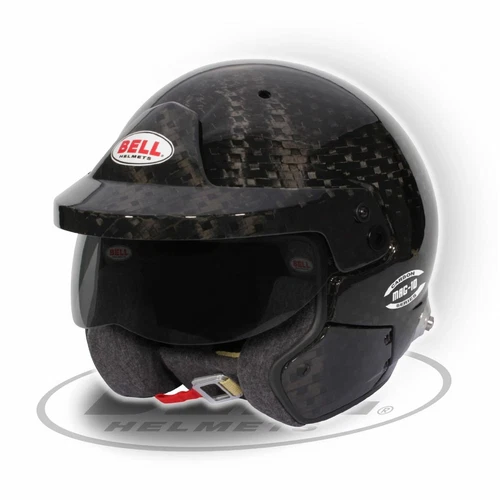 Casco de cara abierta Bell MAG-10 CARBONO HANS FIA 8859-2015 Snell SA2020 talla: 54-61+