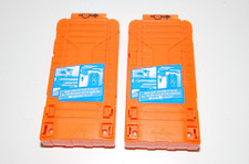 Lot of 2 Buzz Bee Toys Orange Flip Clip magazine 10 round 