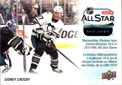 2019-20 Upper Deck Tim Hortons Key Season Events #SE6 Sidney Crosby PENGUINS