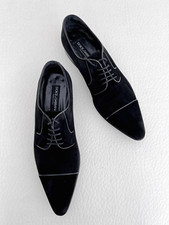 Amazing Dolce & Gabbana Black Suede derby Shoe UK9 - EU-IT43 - US10