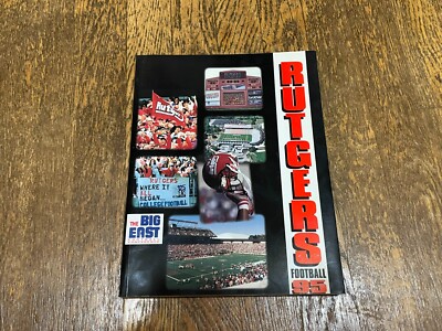 Ray Lucas Rutgers Rutgers 1995 Football Yearbook Scarlet Knights Ray Lucas Marco ...