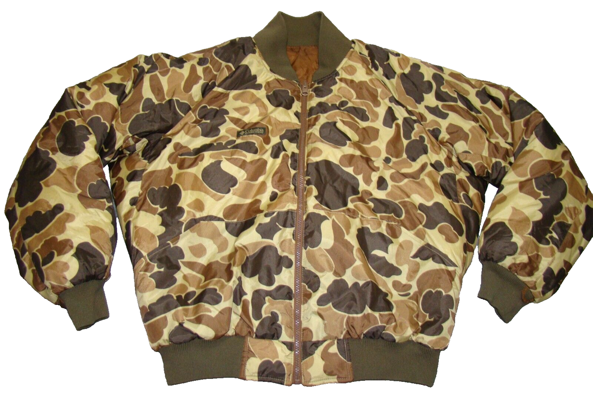 Vintage Columbia Sportswear Mens M Camo Reversible Duck Vintage Columbia Sportswear Mens M Camo Reversible Duck