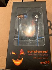 Symphonized NRG 3.0 Wood  Noise-isolating Headphones-Powder Blue & Hazy Gray