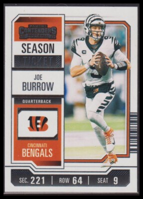 2023 Panini Contenders #22 Joe Burrow 1.69
