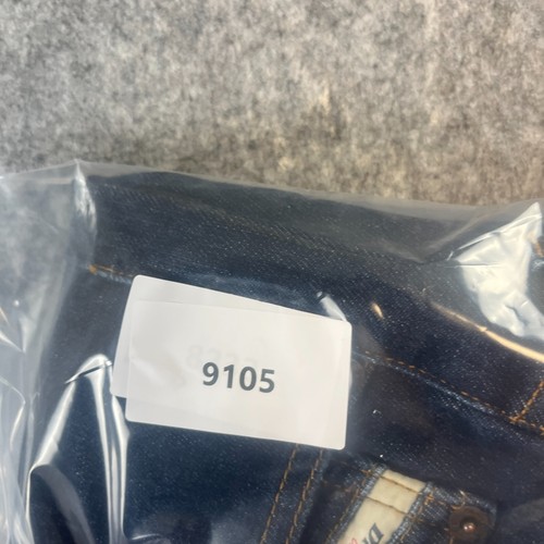 Vintage Diesel Jeans Mens 28 30 * Slim Straight Dark Wash Blue Neppy Button Fly - Picture 14 of 14