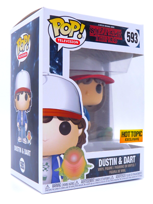 Funko Figure - 2017 Dustin & Dart 593 - Pop Stranger Things Hot