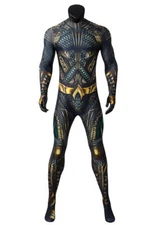 Kids Superhero Aquaman Cosplay Uniform Bodysuit Party Jumpsuit Costume Zentai