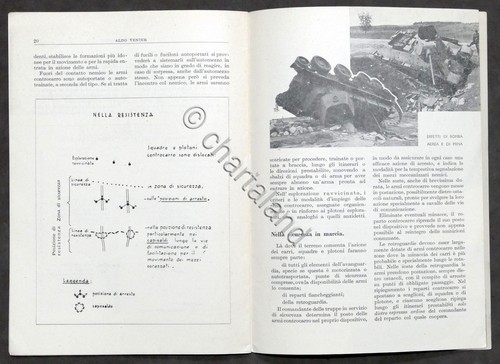Militaria - Manuale - L'impiego dei reparti controcarro - ed. 1942 - Foto 3 di 3