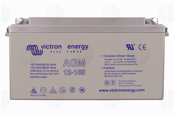 Batterie Victron 12V 165Ah Gel idéale pour l'autonomie en camping-car