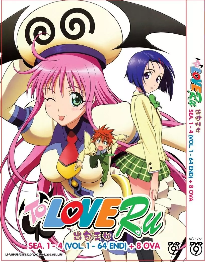 To Love Ru Season 1-4 (Vol. 1-64 + OVA) Complete Anime DVD Boxset [English  Sub]