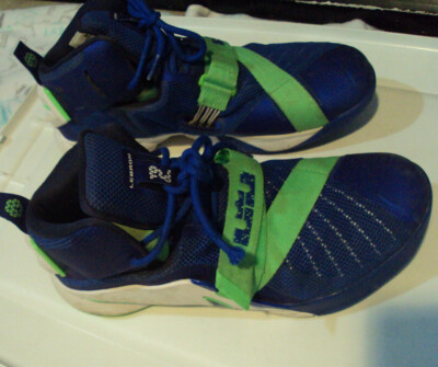 Nike Zoom Lebron Soldier IX Mens Size 10 Basketball Shoes Sprite