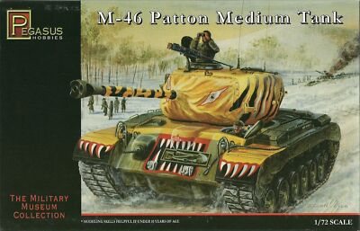Pegasus Hobbies 1/72 US M46 Patton Medium Tank