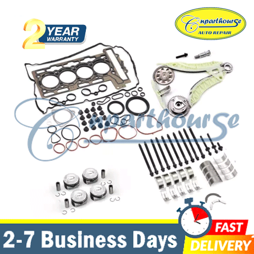 1.6T N14B16 Engine Rebuild Overhaul Kit w/ Timing Kit For Mini Cooper S ...