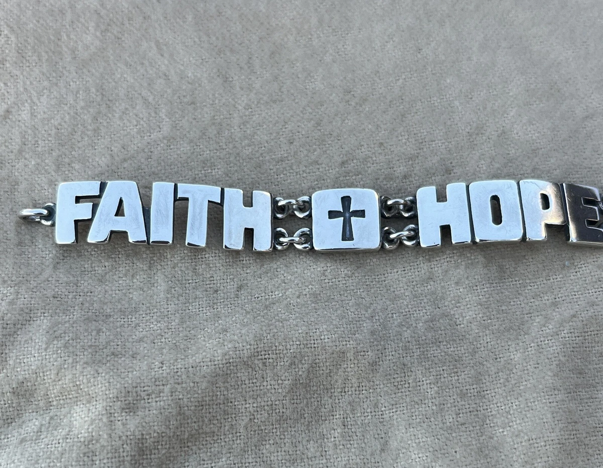 James avery faith shop hope love bracelet retired